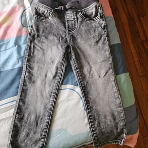 wonder nation Gray Washed Kids Jeans